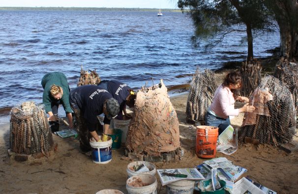 2 Building the Kilns with Community